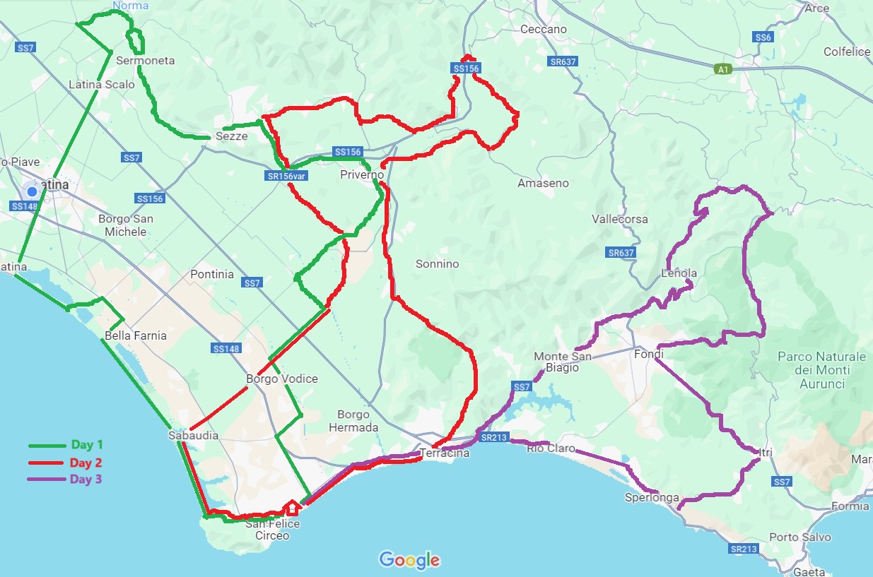 Mappa Tour